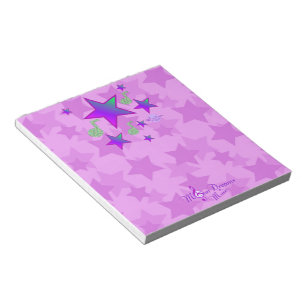 Bloco De Notas Starlight Lullaby Roxo
