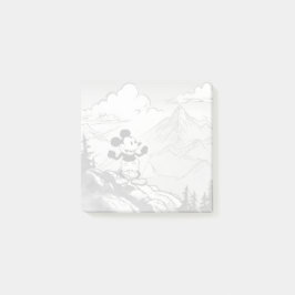 Bloco De Notas Steamboat Willie Mountain Hiking