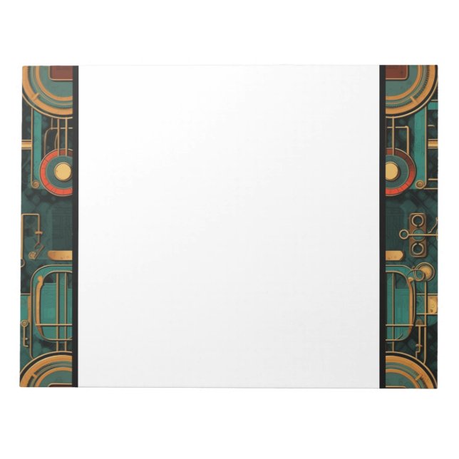 Bloco De Notas Steampunk (Frente)