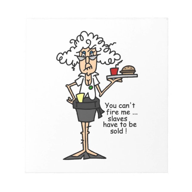 Bloco De Notas Stella com humor da atitude (Frente)