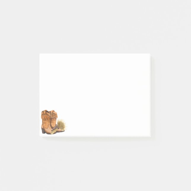 Bloco De Notas Sticky Notes Summer Country Weding Rustic Waterco (Frente)