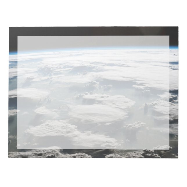 Bloco De Notas Stormy Sky Acima Da Amazônia (Frente)