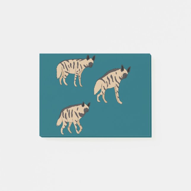 Bloco De Notas Striped Hyenas (Frente)
