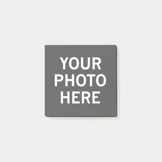 Bloco De Notas Sua Foto Aqui (Frente)