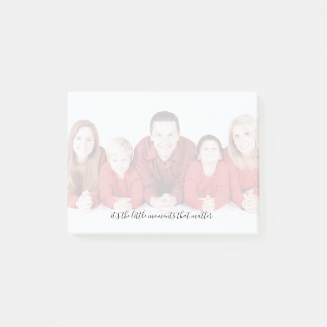 Bloco De Notas Sua Foto Personalizada (Frente)