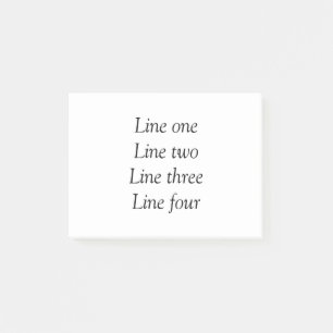 Bloco De Notas Sua mensagem aqui adiciona nome de texto monograma