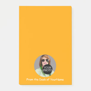 Bloco De Notas Sua mensagem fotográfica personaliza facilmente am
