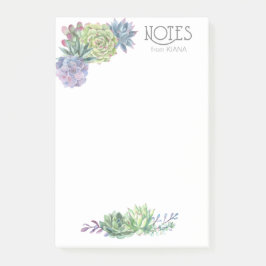 Bloco De Notas Succulents and Sparkle Wedding ID515