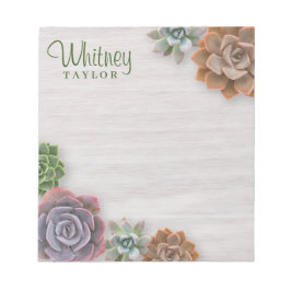 Bloco De Notas Suculentes Russos