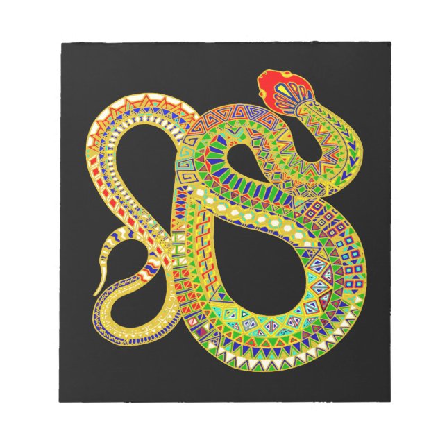 Bloco De Notas Sudoeste do Deserto Rattler (Frente)