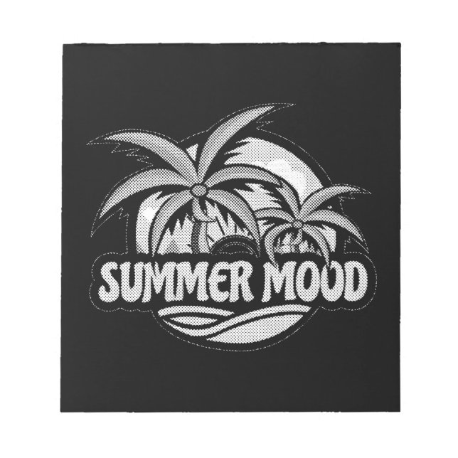 Bloco De Notas Summer Mood (Frente)
