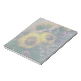 Bloco De Notas Sunflowers