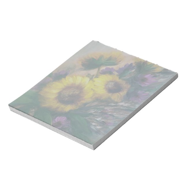 Bloco De Notas Sunflowers (Invertido)