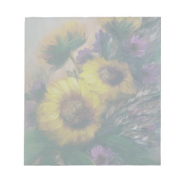 Bloco De Notas Sunflowers