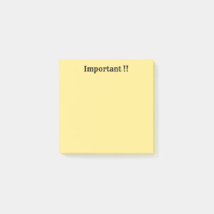 Bloco De Notas Sunset Amarelo Pastel