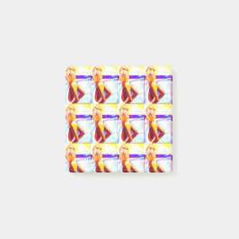 Bloco De Notas Sunset Beach Girl