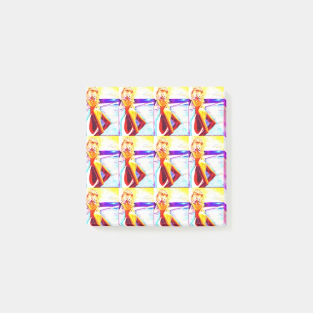 Bloco De Notas Sunset Beach Girl (Frente)