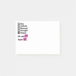 Bloco De Notas Super Gay