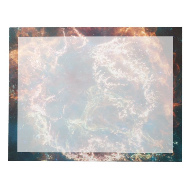Bloco De Notas Supernova Remeteu Cassiopeia A. (Frente)
