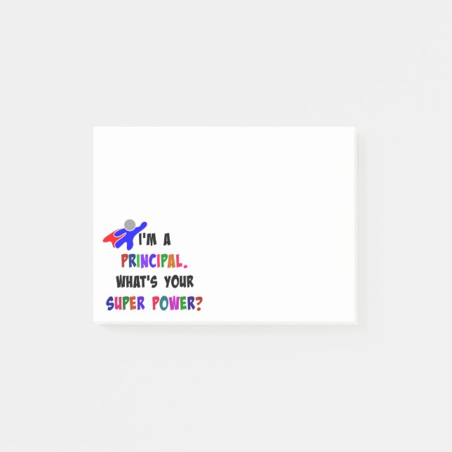 Bloco De Notas Superpotência Principal (Frente)