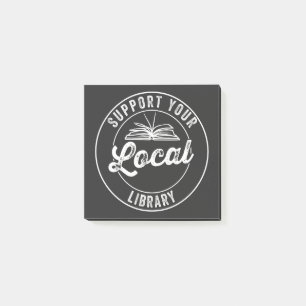 Bloco De Notas suporte a sua biblioteca local