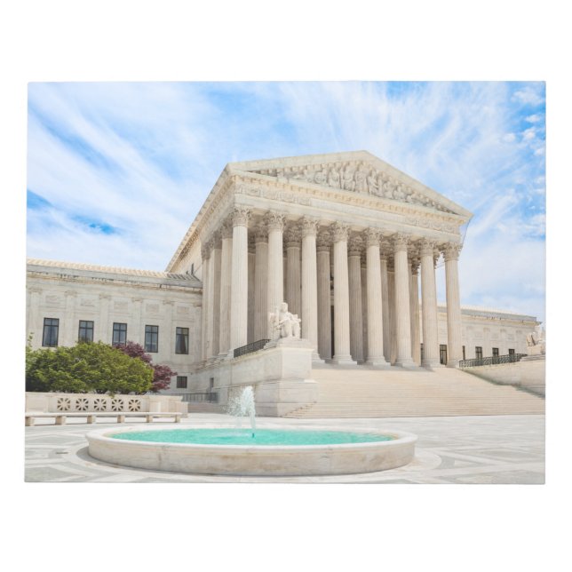 Bloco De Notas Supremo Tribunal dos EUA (Frente)