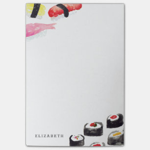 Bloco De Notas Sushi personalizado de