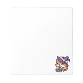 Bloco De Notas Tabby Witch Brew – Cute Halloween Cat Design