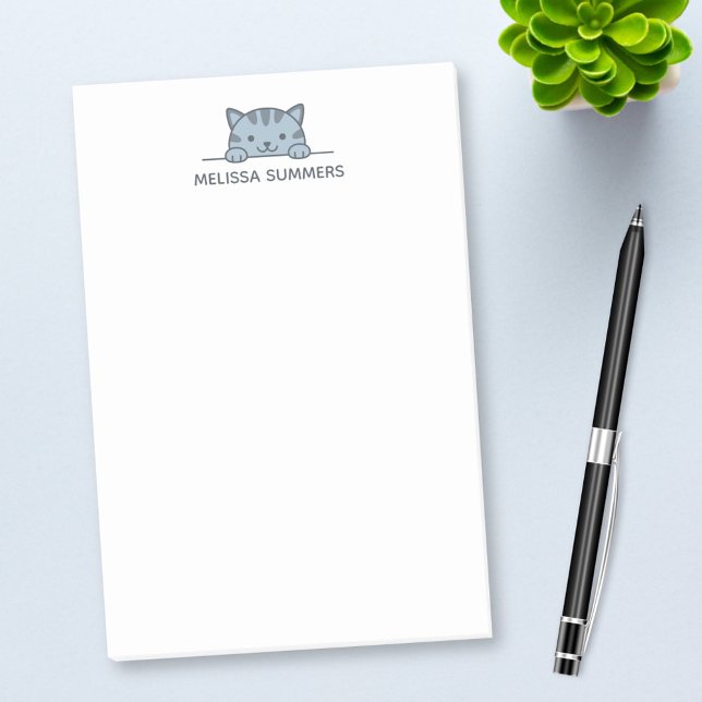 Bloco De Notas Tabulação de cinzas por Gota de Gato acima do Nome (Criador carregado)