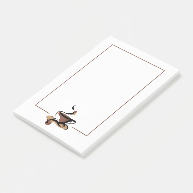 Bloco De Notas Taça Café (Inclinado)