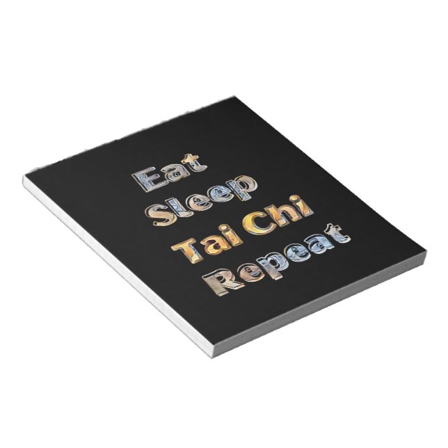 Bloco De Notas Tai Chi Repetit Sleep (Inclinado)
