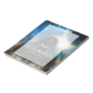 Bloco De Notas Tamalin 5 Science Fictal Fractal Trabalho de arte