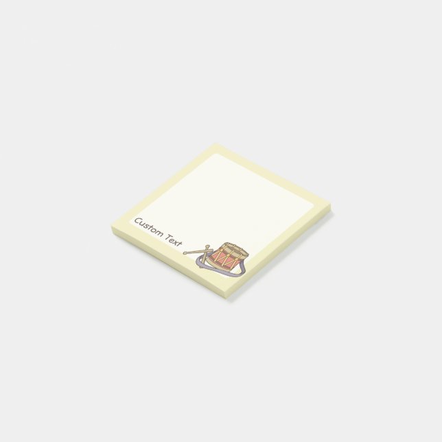 Bloco De Notas Tambor de brinquedo (Inclinado)