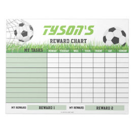 Bloco De Notas Tarefa de Nome Personalizado do Gráfico de Recompe