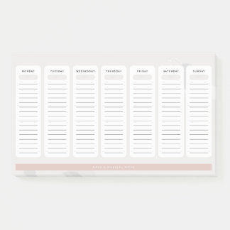 Bloco De Notas Tarefa Diária