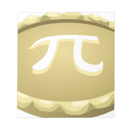 Bloco De Notas tarte de pi-dia feliz