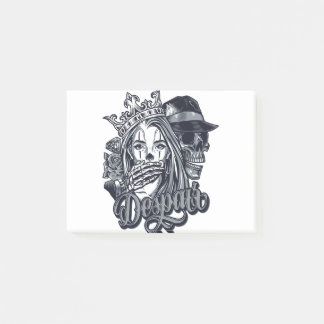 Bloco De Notas Tatuagem no estilo chicano