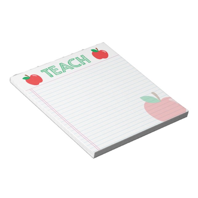 Bloco De Notas TEACH Apple Note Pad (Inclinado)