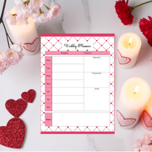Bloco De Notas Teacup Cuties_ Agenda Semanal