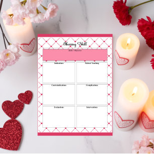 Bloco De Notas Teacup Cuties _ Habilidade de Enfermagem