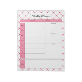 Bloco De Notas Teacup Cuties_ Weekly Planner