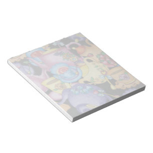 Bloco De Notas Teacups e bules