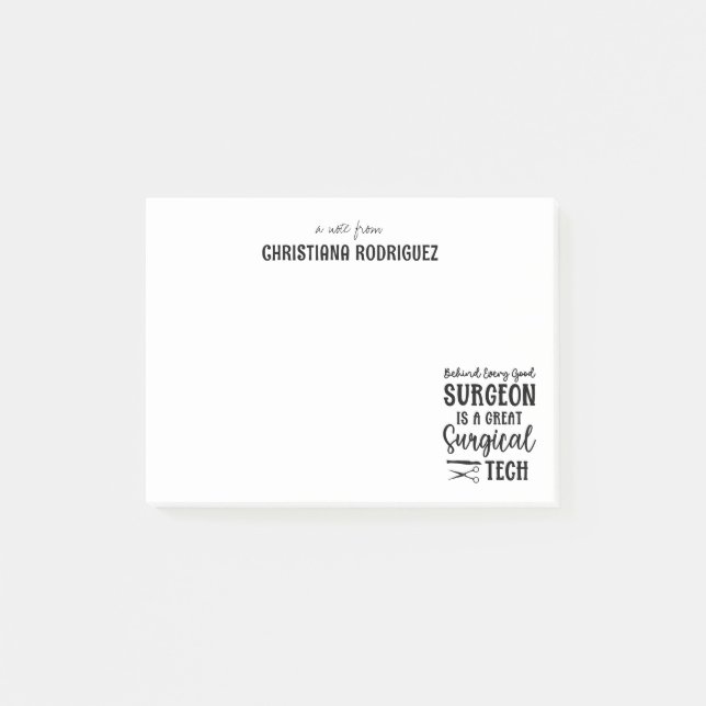 Bloco De Notas Tecnologia cirúrgica | Apreciação Tecnológica Circ (Frente)