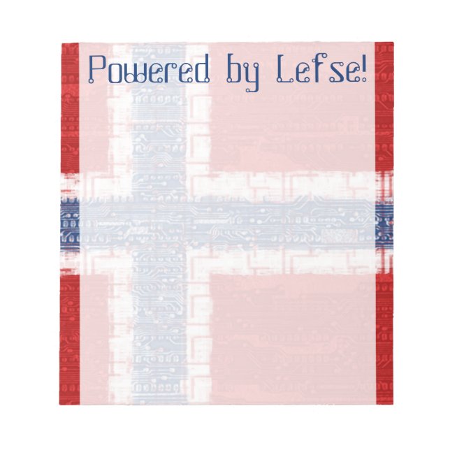 Bloco De Notas Tema da motherboard norueguesa (Frente)