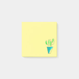 Bloco De Notas Tema de cacto bonito e colorido arte mexicana