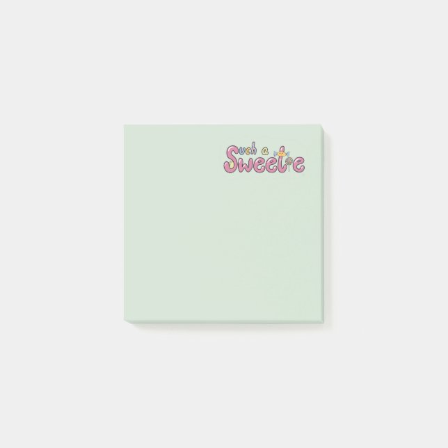 Bloco De Notas Tema de Motivo de Doce Kawaii (Frente)
