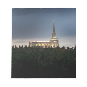 Bloco De Notas templo de lds utah