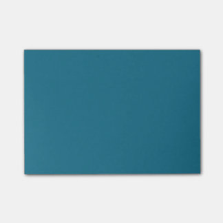 Bloco De Notas Tendência das cores do Blue Coral Steel Muted Teal