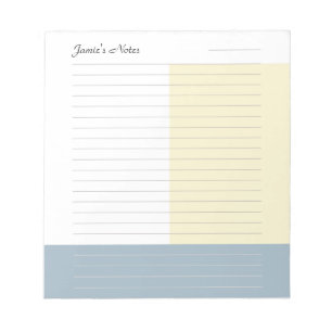 Bloco De Notas Tendy Simple Colorblock