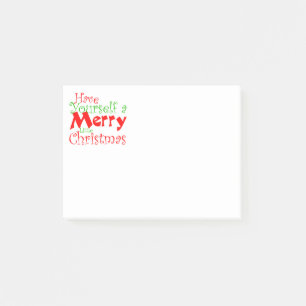 Bloco De Notas Tenha Feliz Natal Férias